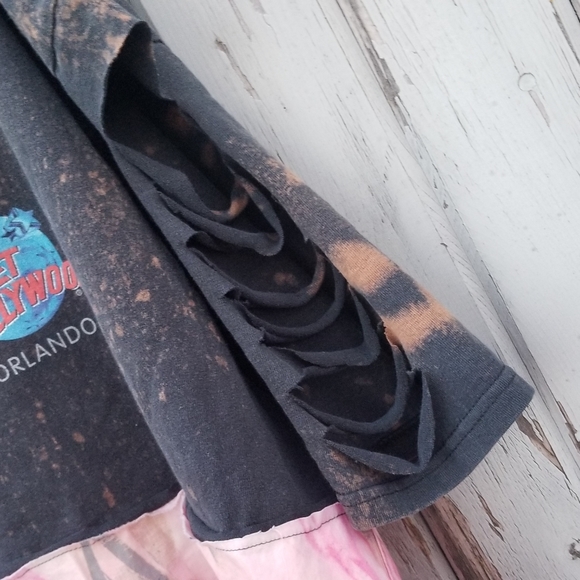 Nautical Planet Hollywood Upcycled Disney Boat Tee - Picture 2 of 5